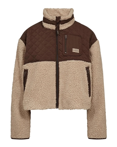Gossia - Litsygo Jacke - Sand Brown Mix